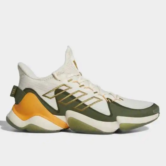 adidas Mahomes 1 Impact FLX Khaki Green - Picture 2 of 9